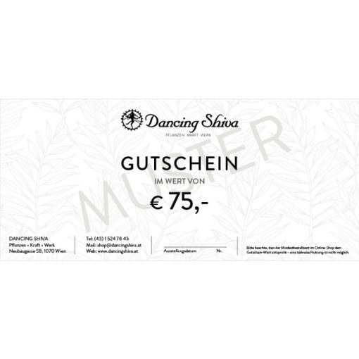Gutschein 75 €