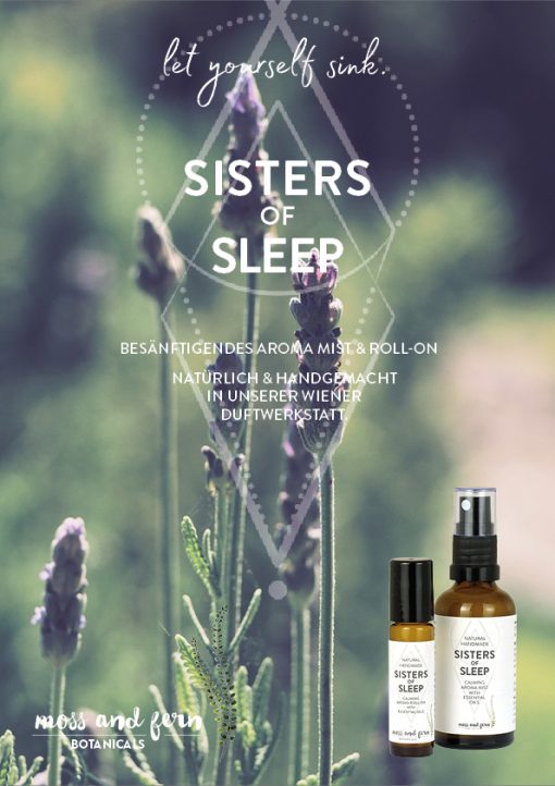 Moss & Fern Sisters of Sleep Aroma Mist 50ml – Bild 3