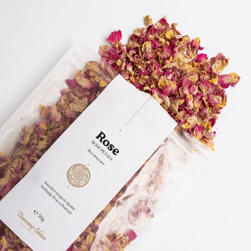 Rosenblüten Blätter Bio 50g – Bild 2