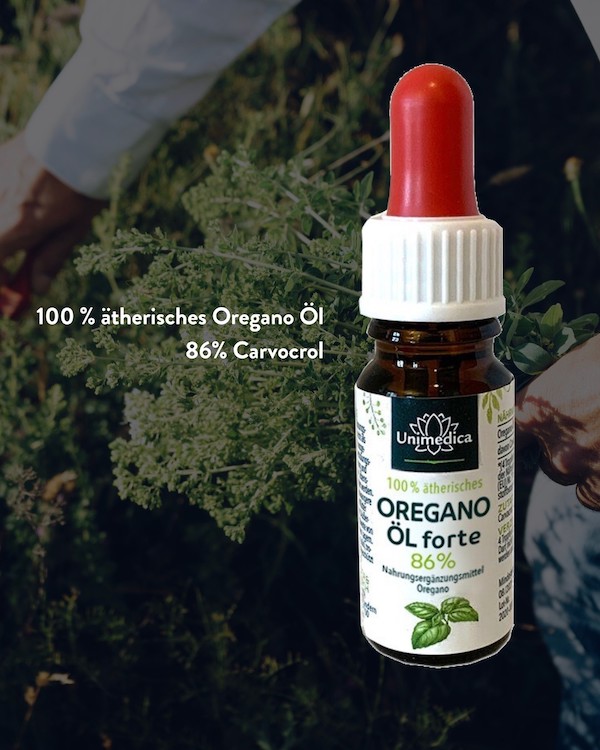Oregano ist mehr als ein Gewürz - Unimedica Oreganoöl Forte - Dancing Shiva Vienna