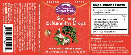 Dragon Herbs Goji & Schizandra Drops – Bild 2