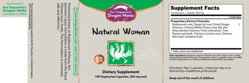 Natural Woman - Dragon Herbs 100 Kapseln – Bild 2