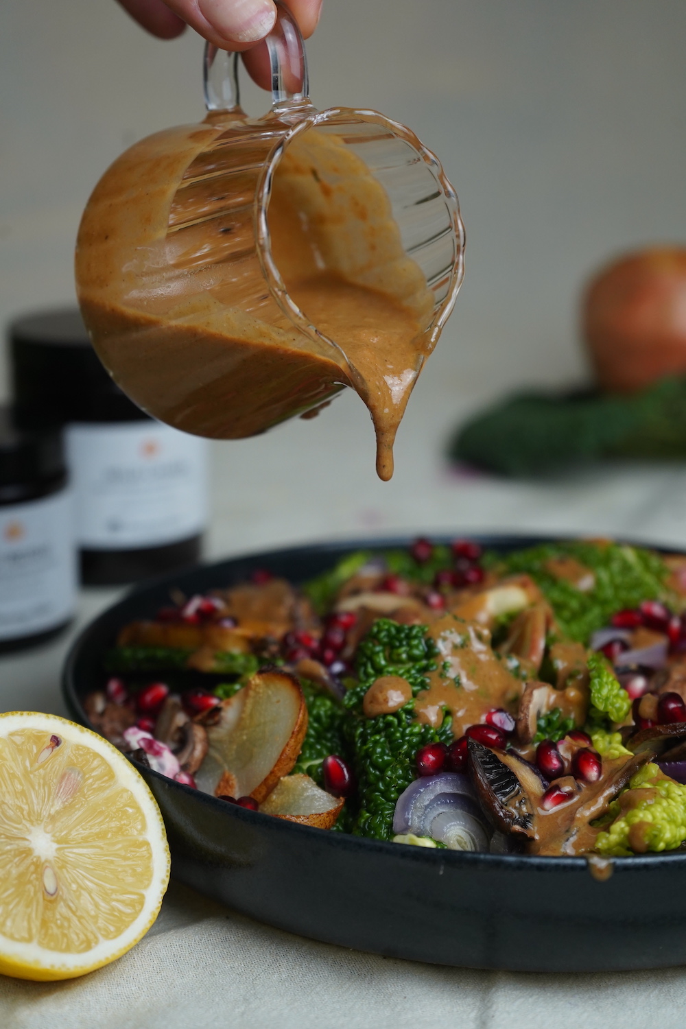 Rezept Immunity Boost Salat Dressing Dancing Shiva Vienna Pflanzenkraftwerk