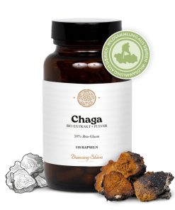 bio chaga extrakt + pulver kapseln