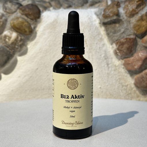Vitamin B12 Aktiv Tropfen 50ml - Speicher- und Aktivform für Energie & Psyche